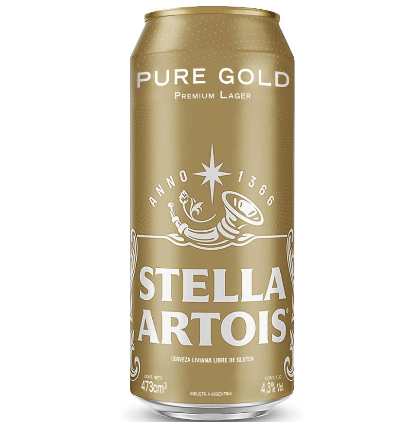 Stella Artois SIN TACC Lata